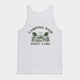 Camping Hair Dont Care Tank Top